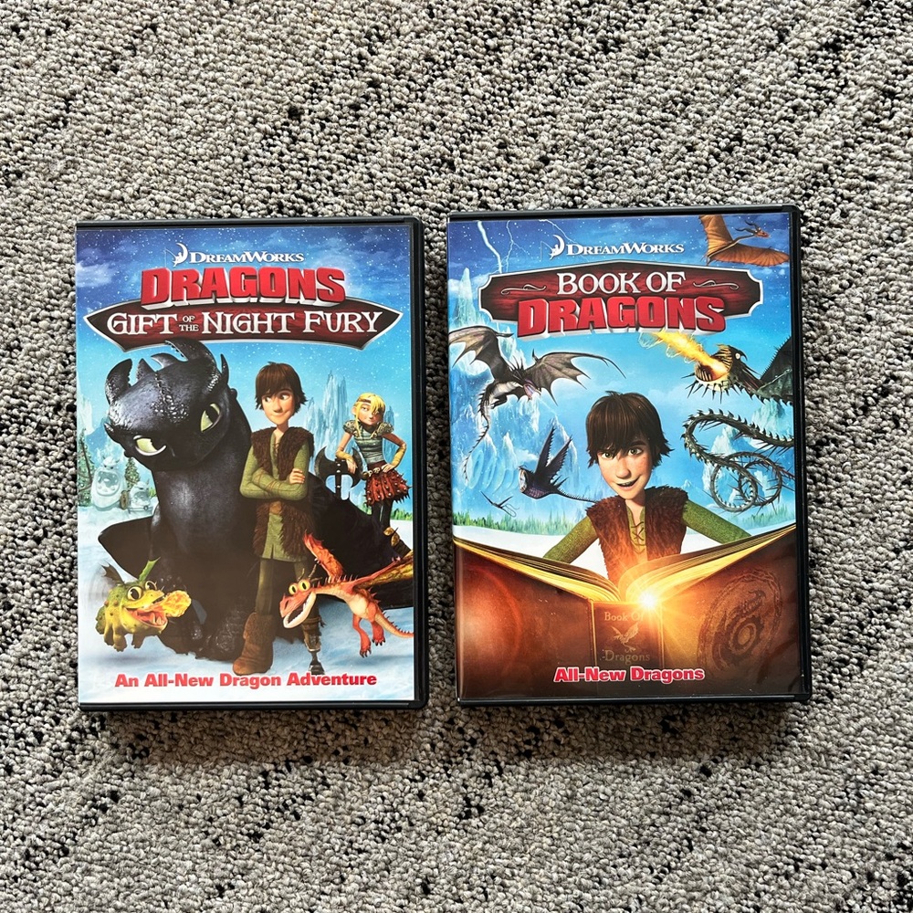 DreamWorks Book of Dragons & Gift of the Night Fury